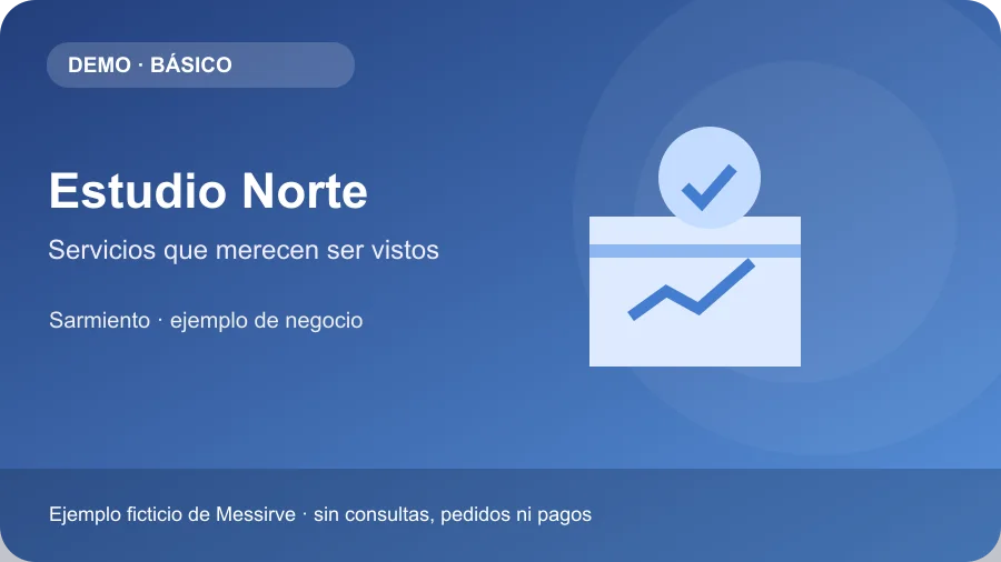 Anuncio ilustrativo de Estudio Norte